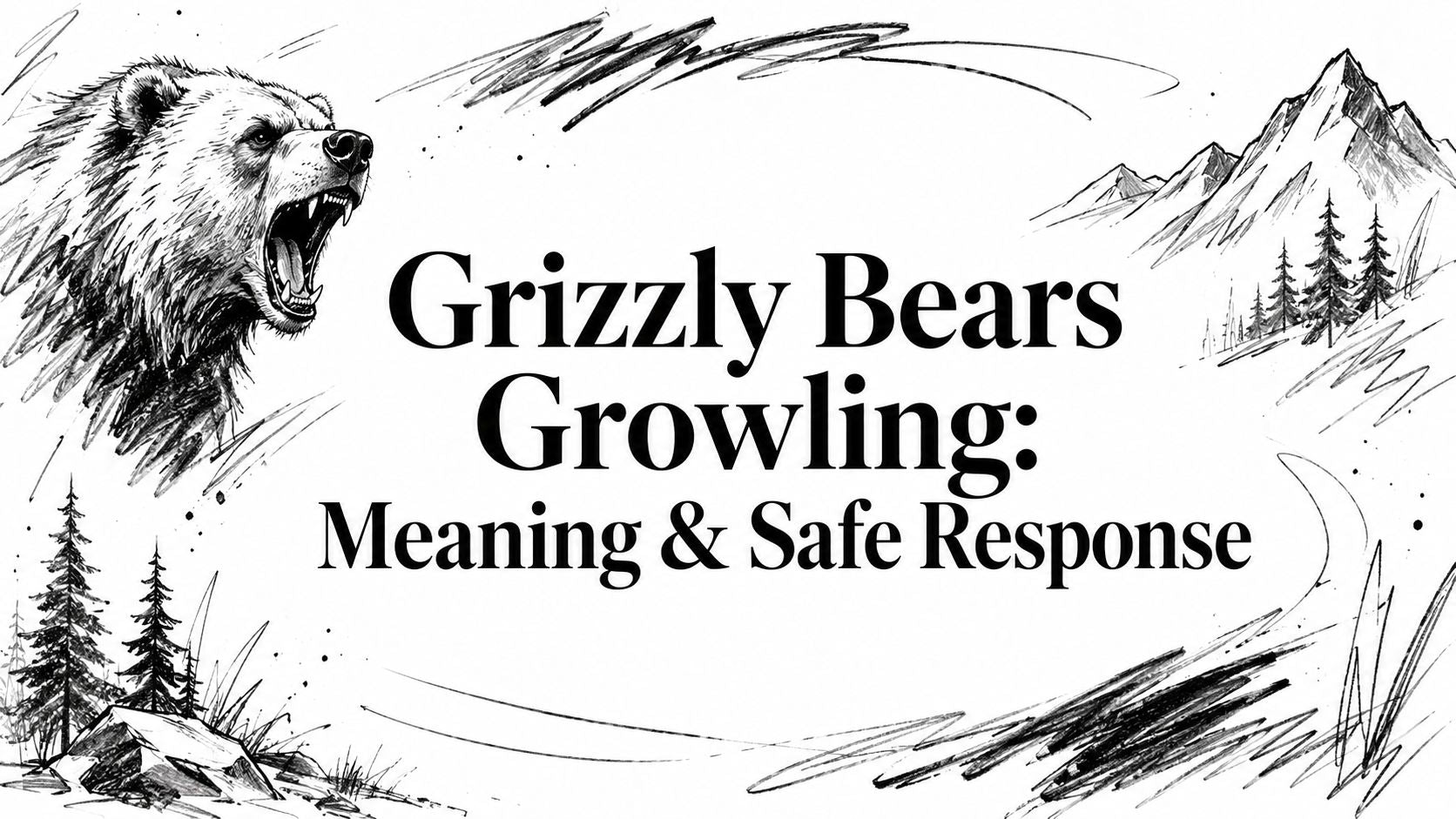 Grizzly Bears Growling: Meaning & Safe Response