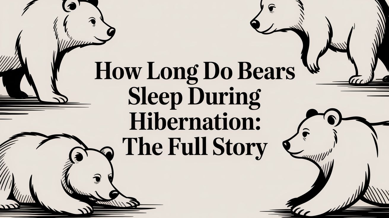How Long Do Bears Sleep During Hibernation: The Full Story