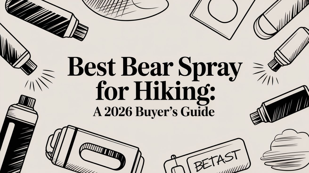Best Bear Spray for Hiking: A 2026 Buyer's Guide
