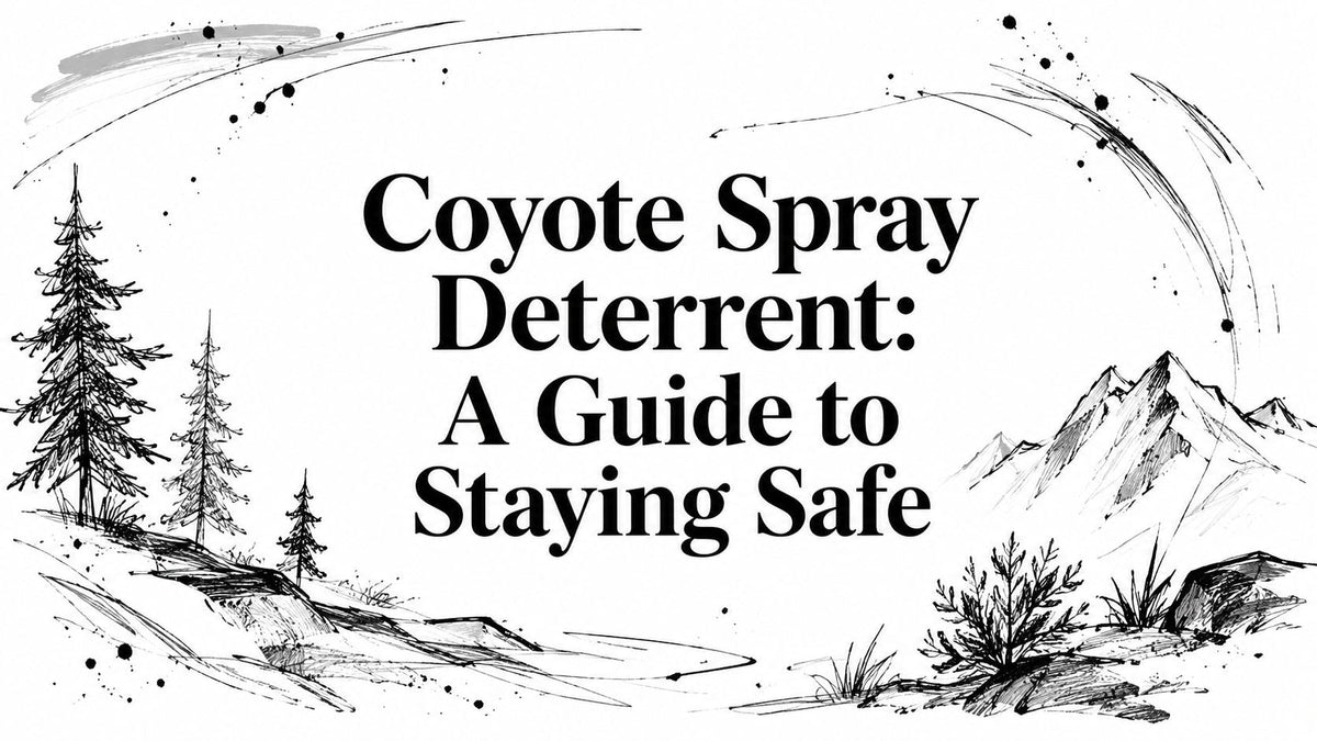 Coyote Spray Deterrent: A Guide to Staying Safe