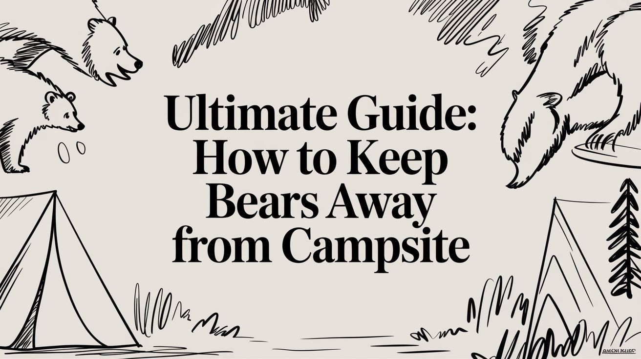 Ultimate Guide: How To Keep Bears Away From Campsite