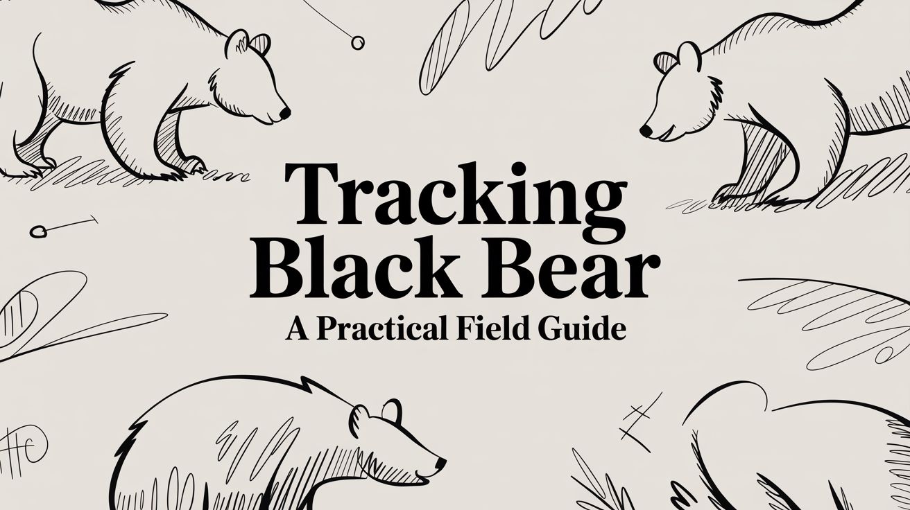 Tracking Black Bear: A Practical Field Guide