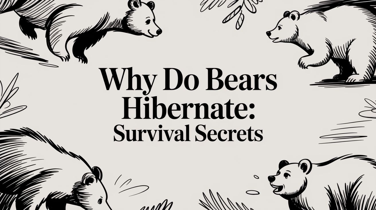 Why Do Bears Hibernate: Survival Secrets