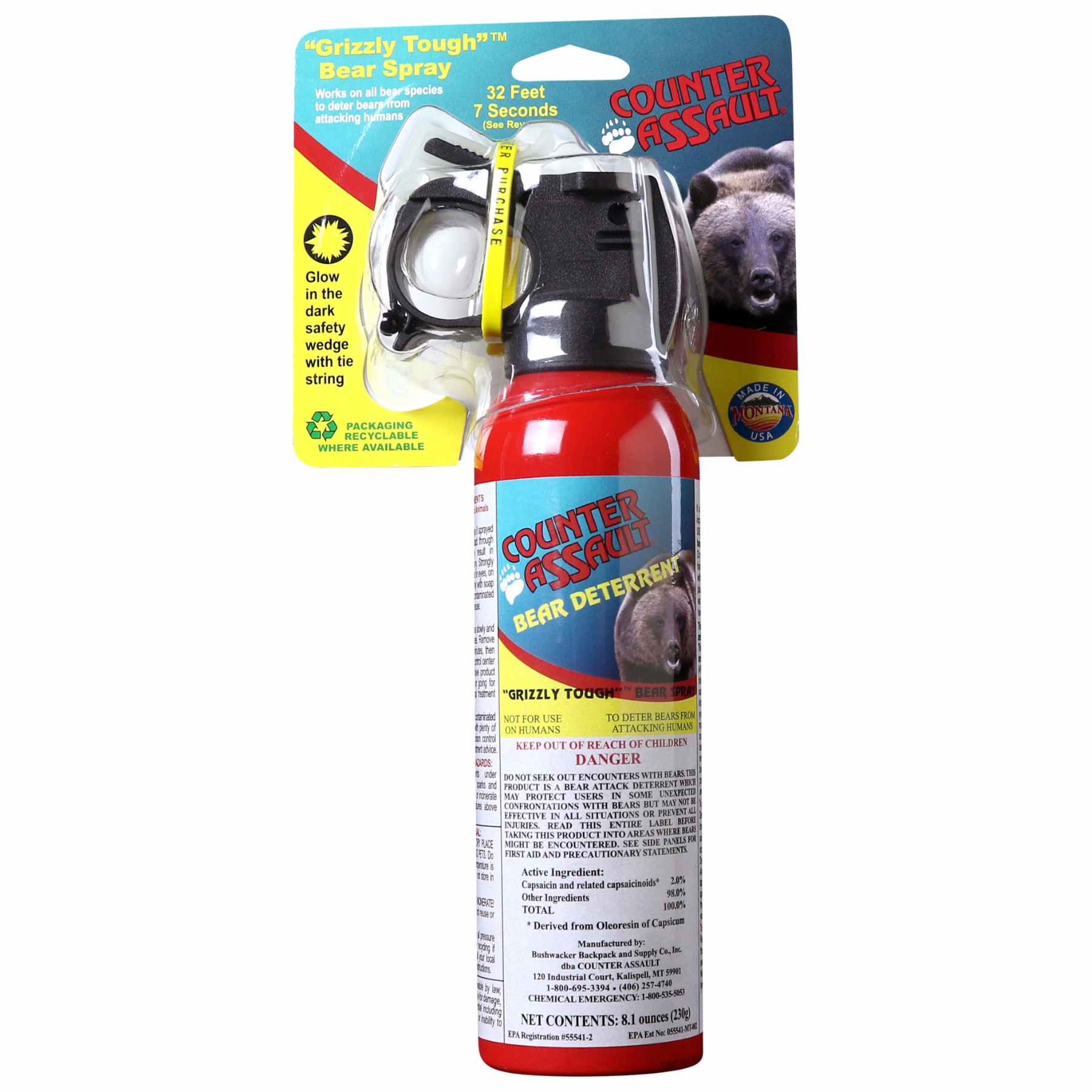 Counter Assault bear deterrent spray