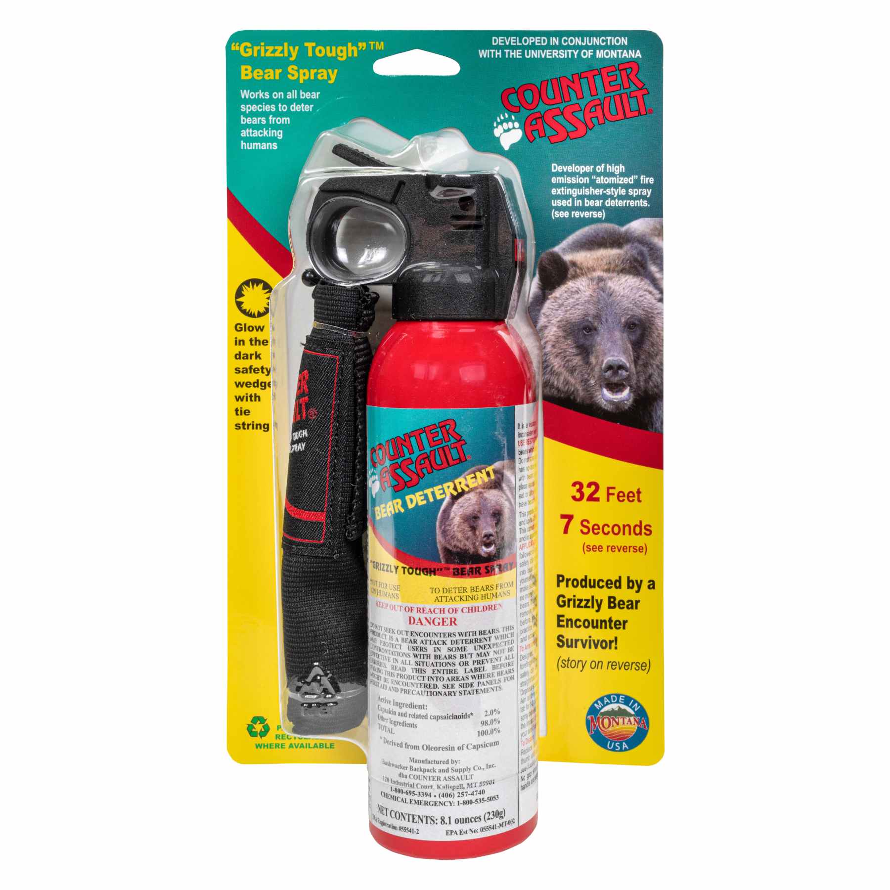 Bear spray on outlet dogs